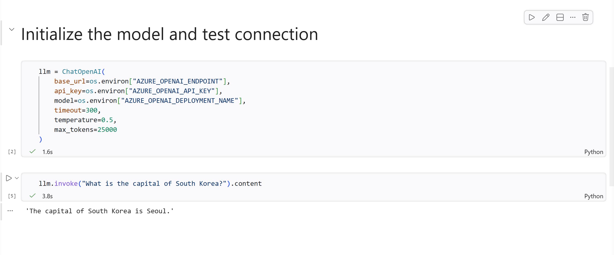 Deploy and test your model