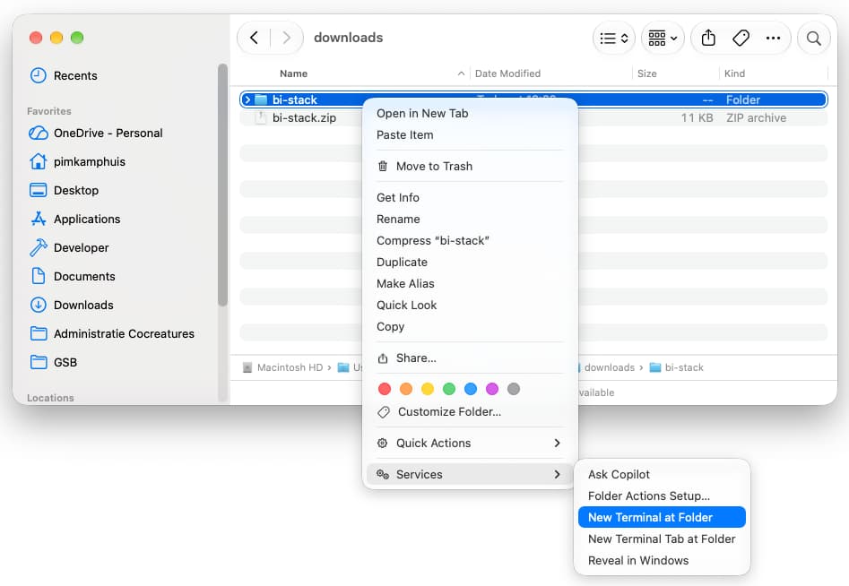 Open in Terminal (macOS)