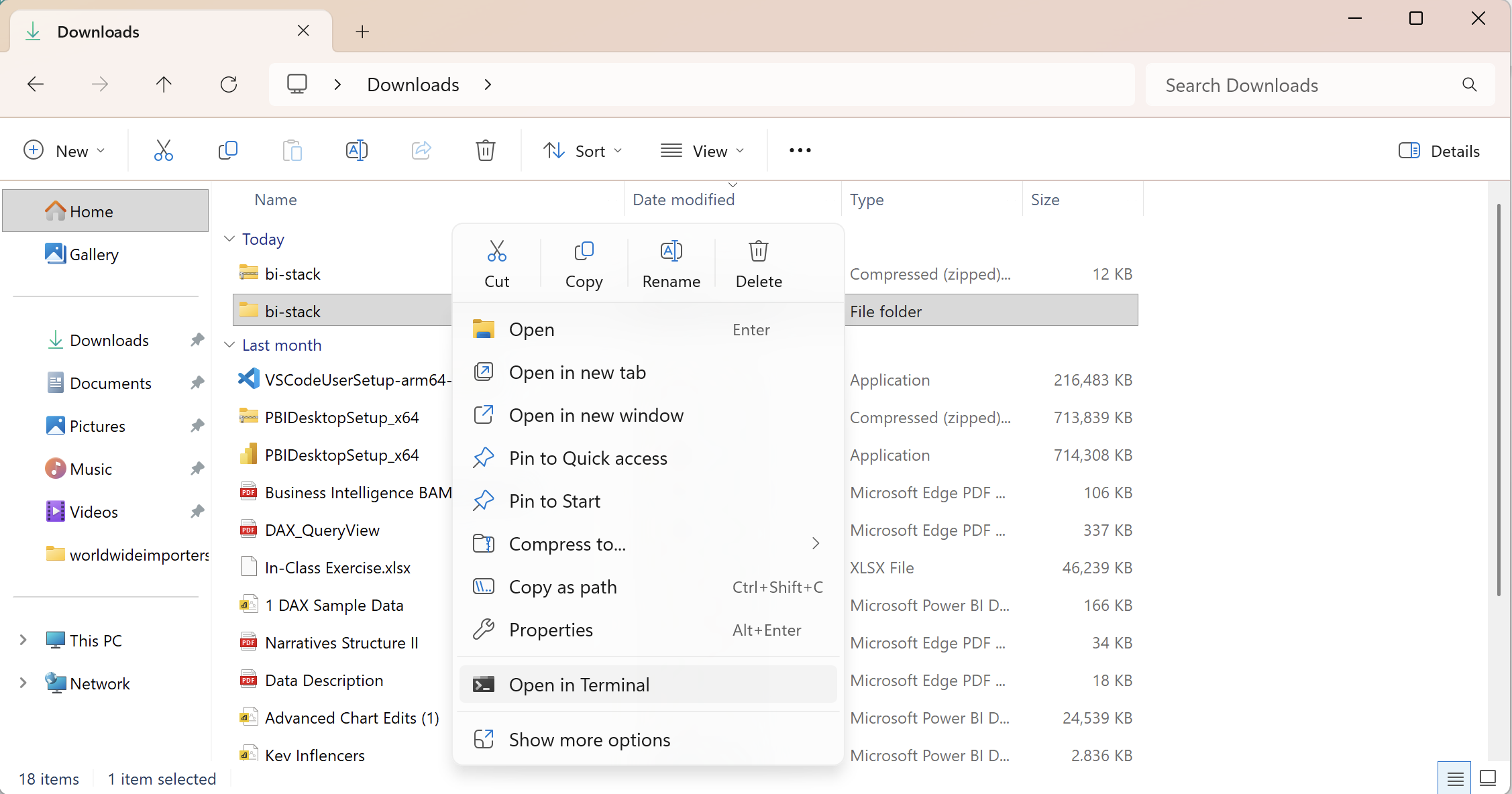 Open in Terminal (Windows)